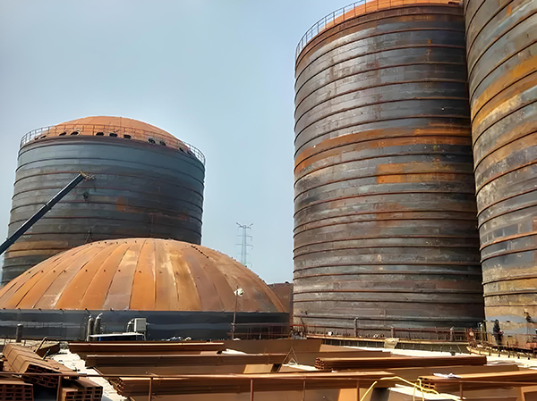 云岩焦粉钢板仓